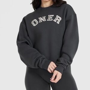 All Day Varsity Oversized Sweatshirt